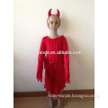 child devil costume with horn for party